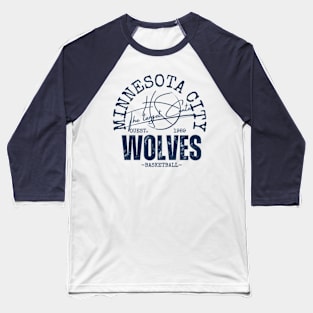 timberwolves Baseball T-Shirt